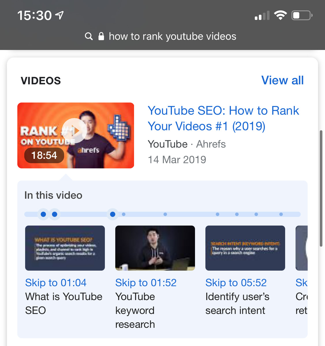 how to rank youtube videos timestamps 1